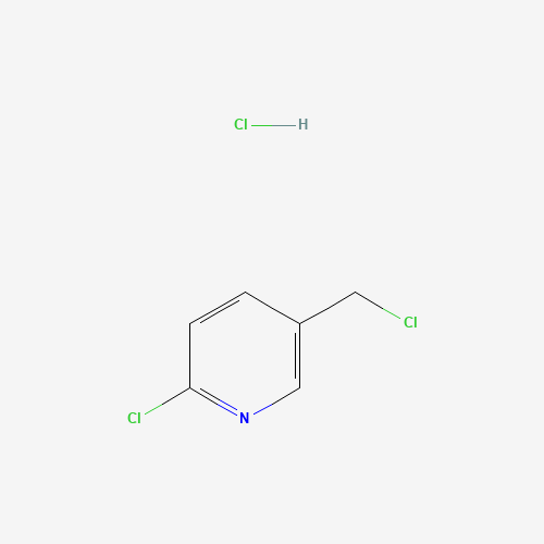 2-chloro-5-(chloromethyl)pyridine;hydrochloride (CAS: 82674-16-6) - Chemical Structure and Molecular Formula 