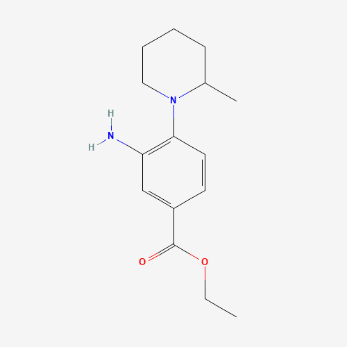 ethyl 3-amino-4-(2-methylpiperidin-1-yl)benzoate (CAS: 1141473-78-0) - Related Chemical Product