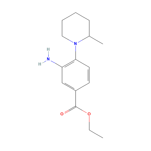 ethyl 3-amino-4-(2-methylpiperidin-1-yl)benzoate (CAS: 1141473-78-0) - Related Chemical Product