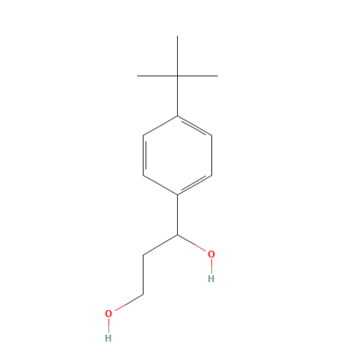 1-(4-tert-butylphenyl)propane-1,3-diol (CAS: 862188-37-2) - Related Chemical Product