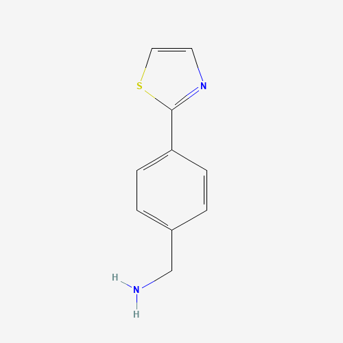 [4-(1,3-thiazol-2-yl)phenyl]methanamine (CAS: 672324-87-7) - Related Chemical Product