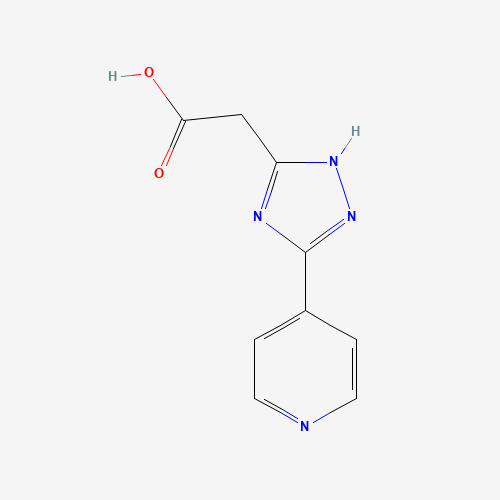 2-(3-pyridin-4-yl-1H-1,2,4-triazol-5-yl)acetic acid (CAS: 881939-76-0) - Related Chemical Product