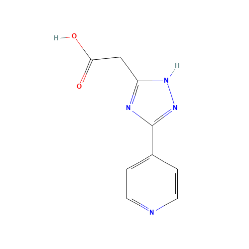 2-(3-pyridin-4-yl-1H-1,2,4-triazol-5-yl)acetic acid (CAS: 881939-76-0) - Related Chemical Product