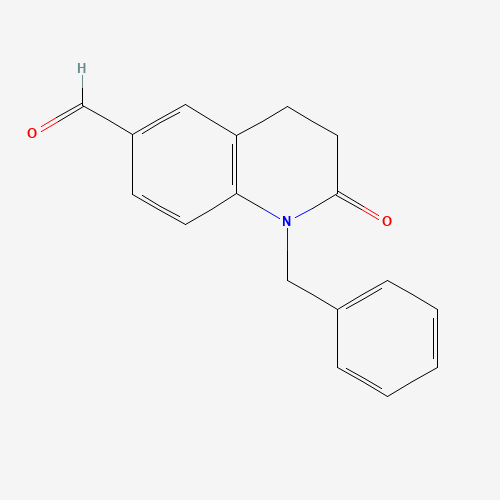 1-benzyl-2-oxo-3,4-dihydroquinoline-6-carbaldehyde (CAS: 1267663-63-7) - Related Chemical Product