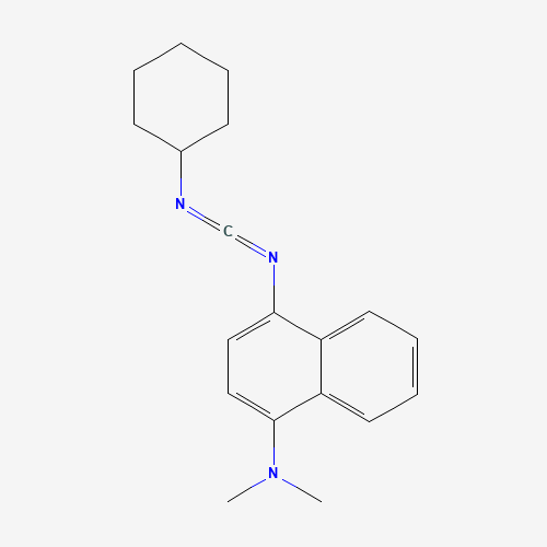 4-(cyclohexyliminomethylideneamino)-N,N-dimethylnaphthalen-1-amine (CAS: 86332-16-3) - Related Chemical Product