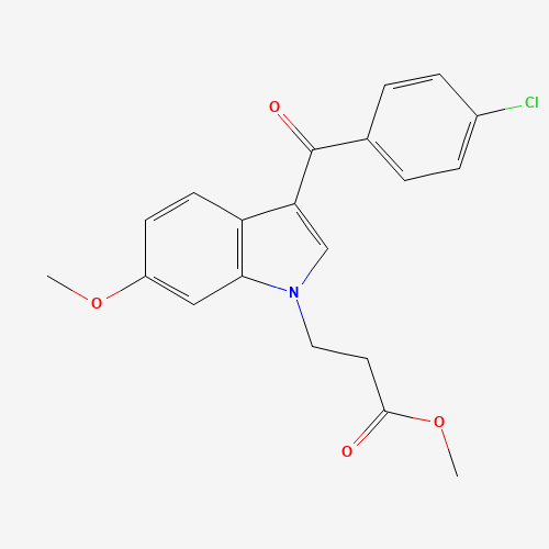 methyl 3-[3-(4-chlorobenzoyl)-6-methoxyindol-1-yl]propanoate (CAS: 1390644-30-0) - Related Chemical Product