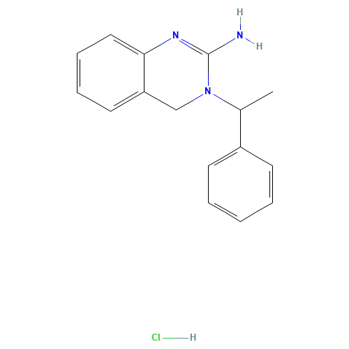 3-(1-phenylethyl)-4H-quinazolin-2-amine;hydrochloride (CAS: 75064-02-7) - Related Chemical Product
