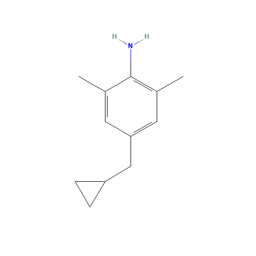 4-(cyclopropylmethyl)-2,6-dimethylaniline (CAS: 1140066-10-9) - Related Chemical Product