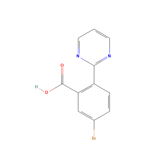 5-bromo-2-pyrimidin-2-ylbenzoic acid (CAS: 1445596-27-9) - Related Chemical Product