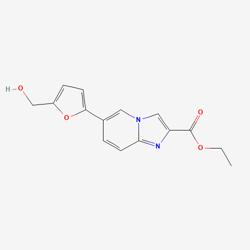 ethyl 6-[5-(hydroxymethyl)furan-2-yl]imidazo[1,2-a]pyridine-2-carboxylate (CAS: 1167626-73-4) - Related Chemical Product