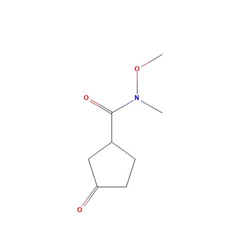 N-methoxy-N-methyl-3-oxocyclopentane-1-carboxamide (CAS: 876757-19-6) - Related Chemical Product