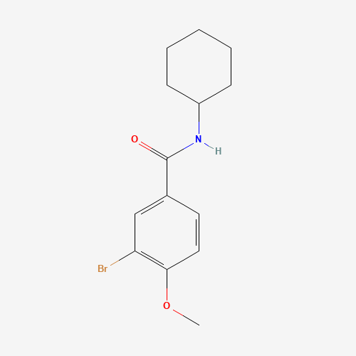 3-bromo-N-cyclohexyl-4-methoxybenzamide (CAS: 356550-41-9) - Related Chemical Product