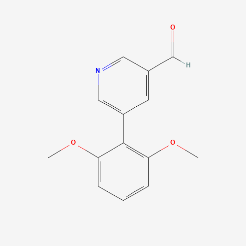 5-(2,6-dimethoxyphenyl)pyridine-3-carbaldehyde (CAS: 887973-87-7) - Related Chemical Product