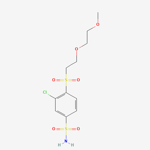 3-chloro-4-[2-(2-methoxyethoxy)ethylsulfonyl]benzenesulfonamide (CAS: 1257045-06-9) - Related Chemical Product