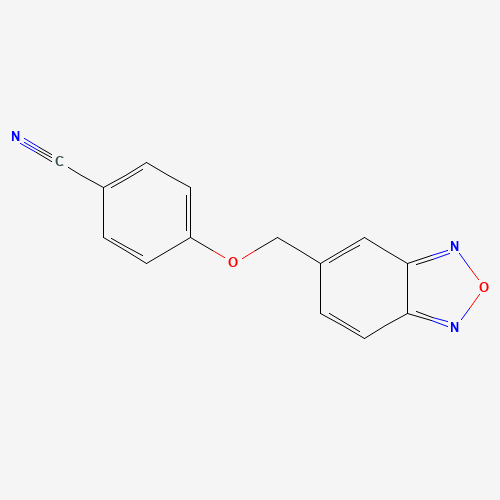 4-(2,1,3-benzoxadiazol-5-ylmethoxy)benzonitrile (CAS: 845266-25-3) - Related Chemical Product
