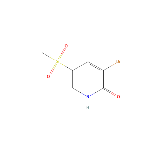 3-bromo-5-methylsulfonyl-1H-pyridin-2-one (CAS: 1446236-30-1) - Related Chemical Product