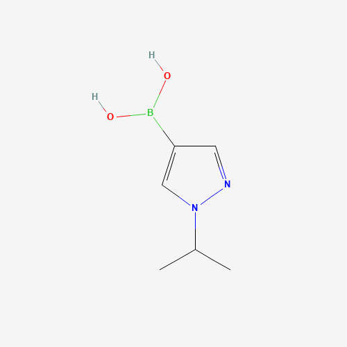 (1-propan-2-ylpyrazol-4-yl)boronic acid (CAS: 1201643-90-4) - Related Chemical Product