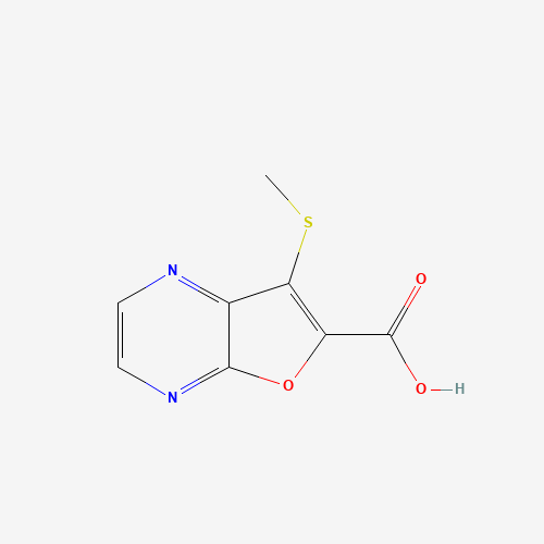 7-methylsulfanylfuro[2,3-b]pyrazine-6-carboxylic acid (CAS: 521948-48-1) - Related Chemical Product