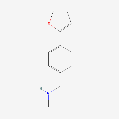 1-[4-(furan-2-yl)phenyl]-N-methylmethanamine (CAS: 859850-67-2) - Related Chemical Product