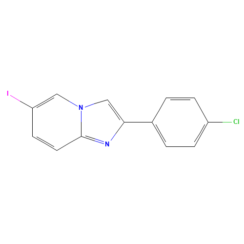 2-(4-chlorophenyl)-6-iodoimidazo[1,2-a]pyridine (CAS: 727680-54-8) - Related Chemical Product