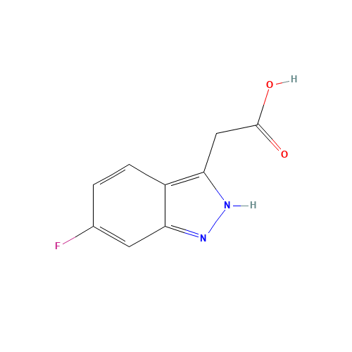 2-(6-fluoro-2H-indazol-3-yl)acetic acid (CAS: 1432128-09-0) - Related Chemical Product