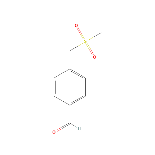 4-(methylsulfonylmethyl)benzaldehyde (CAS: 156867-56-0) - Related Chemical Product