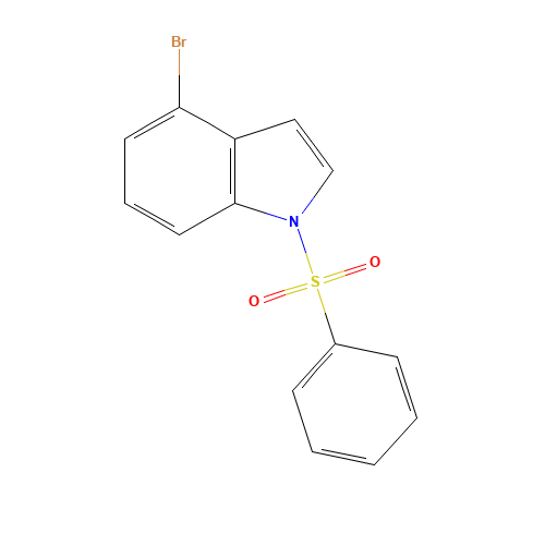 1-(benzenesulfonyl)-4-bromoindole (CAS: 412048-77-2) - Related Chemical Product