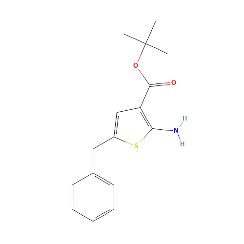 tert-butyl 2-amino-5-benzylthiophene-3-carboxylate (CAS: 554443-92-4) - Related Chemical Product