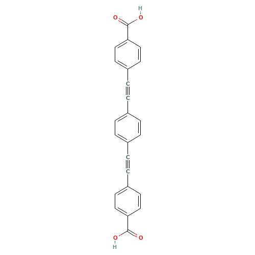 4-[2-[4-[2-(4-carboxyphenyl)ethynyl]phenyl]ethynyl]benzoic acid (CAS: 217077-89-9) - Related Chemical Product