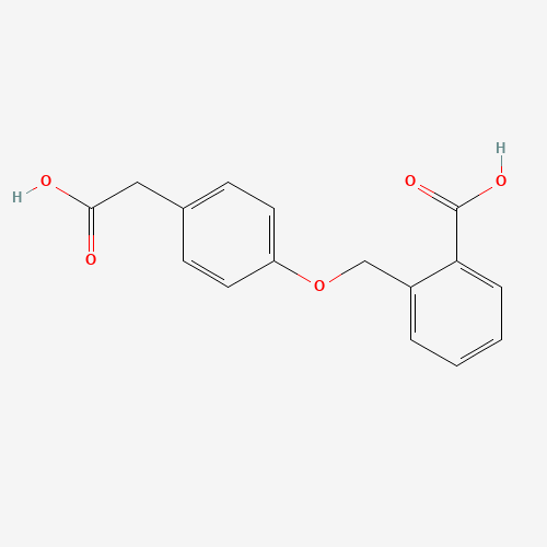 2-[[4-(carboxymethyl)phenoxy]methyl]benzoic acid (CAS: 55453-89-9) - Related Chemical Product