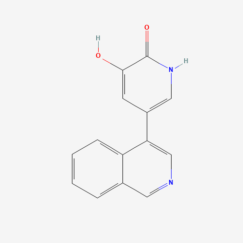 3-hydroxy-5-isoquinolin-4-yl-1H-pyridin-2-one (CAS: 1333145-98-4) - Related Chemical Product