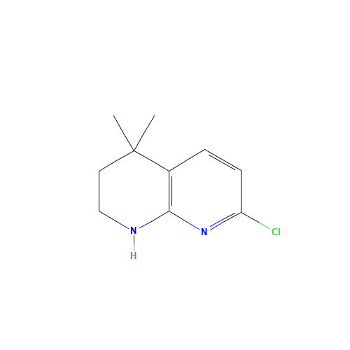 7-chloro-4,4-dimethyl-2,3-dihydro-1H-1,8-naphthyridine (CAS: 1303588-34-2) - Related Chemical Product