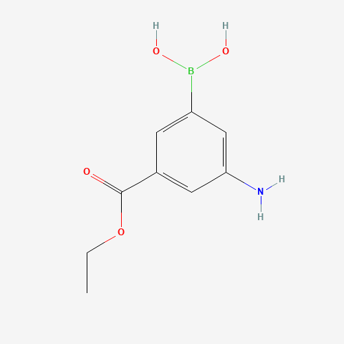 (3-amino-5-ethoxycarbonylphenyl)boronic acid (CAS: 510773-04-3) - Related Chemical Product