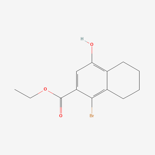 ethyl 1-bromo-4-hydroxy-5,6,7,8-tetrahydronaphthalene-2-carboxylate (CAS: 220151-17-7) - Related Chemical Product