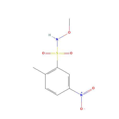 N-methoxy-2-methyl-5-nitrobenzenesulfonamide (CAS: 596130-94-8) - Related Chemical Product