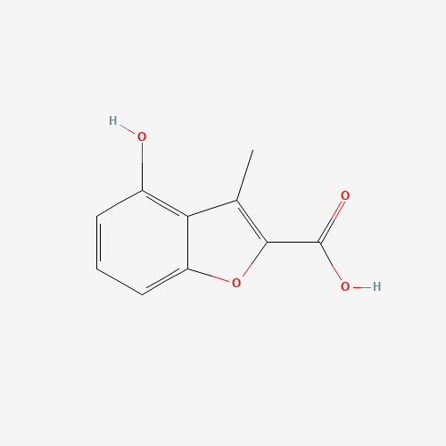 4-hydroxy-3-methyl-1-benzofuran-2-carboxylic acid (CAS: 3781-70-2) - Related Chemical Product