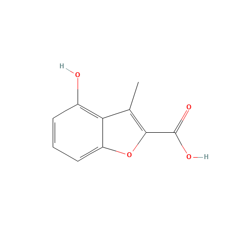 4-hydroxy-3-methyl-1-benzofuran-2-carboxylic acid (CAS: 3781-70-2) - Related Chemical Product