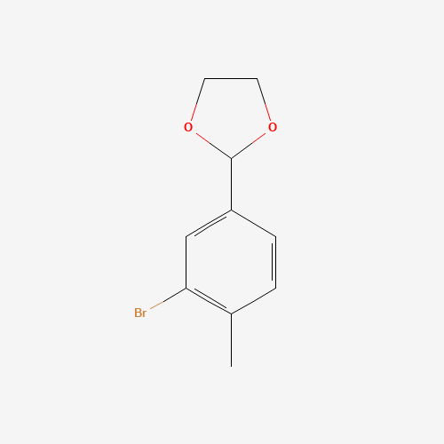 2-(3-bromo-4-methylphenyl)-1,3-dioxolane (CAS: 124717-60-8) - Related Chemical Product