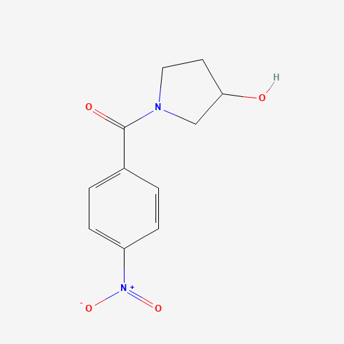(3-hydroxypyrrolidin-1-yl)-(4-nitrophenyl)methanone (CAS: 218631-91-5) - Related Chemical Product