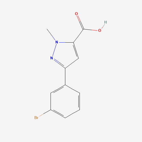 5-(3-bromophenyl)-2-methylpyrazole-3-carboxylic acid (CAS: 93618-35-0) - Related Chemical Product