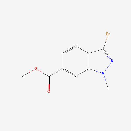 methyl 3-bromo-1-methylindazole-6-carboxylate (CAS: 192945-57-6) - Related Chemical Product