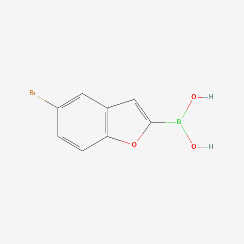 (5-bromo-1-benzofuran-2-yl)boronic acid (CAS: 331833-99-9) - Related Chemical Product