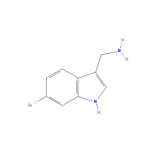 (6-bromo-1H-indol-3-yl)methanamine (CAS: 887581-34-2) - Related Chemical Product