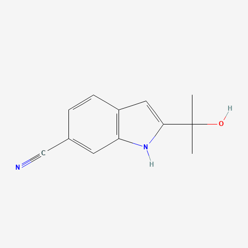 2-(2-hydroxypropan-2-yl)-1H-indole-6-carbonitrile (CAS: 1256576-74-5) - Related Chemical Product