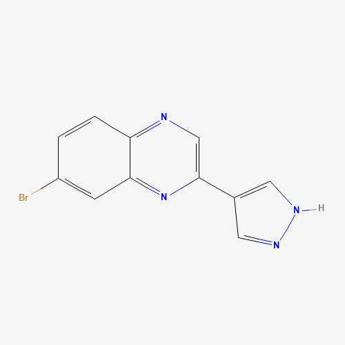 7-bromo-2-(1H-pyrazol-4-yl)quinoxaline (CAS: 1083326-12-8) - Related Chemical Product