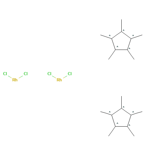 dichlororhodium;1,2,3,4,5-pentamethylcyclopentane (CAS: 12354-85-7) - Related Chemical Product