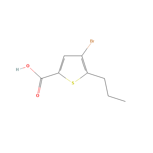 4-bromo-5-propylthiophene-2-carboxylic acid (CAS: 869951-15-5) - Related Chemical Product