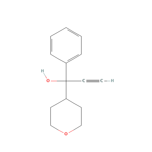 1-(oxan-4-yl)-1-phenylprop-2-yn-1-ol (CAS: 1401095-34-8) - Related Chemical Product