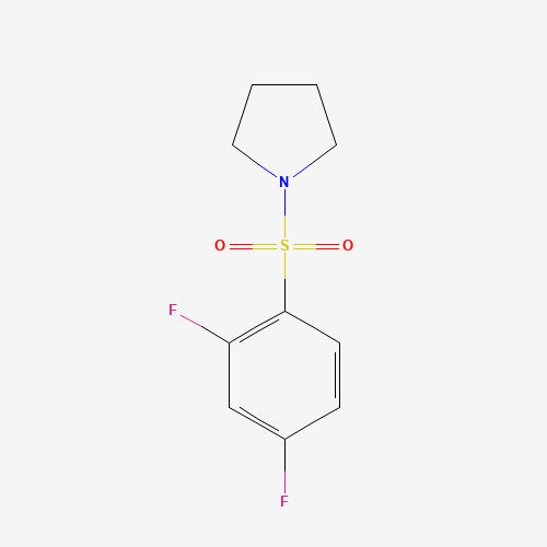 1-(2,4-difluorophenyl)sulfonylpyrrolidine (CAS: 898081-82-8) - Related Chemical Product