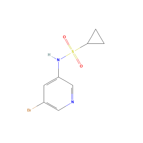 N-(5-bromopyridin-3-yl)cyclopropanesulfonamide (CAS: 1083326-19-5) - Related Chemical Product